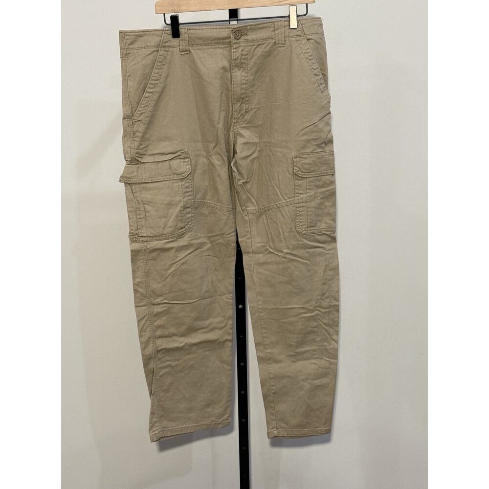 Wrangler jeans mens 36 X 29 cargo high rise brown